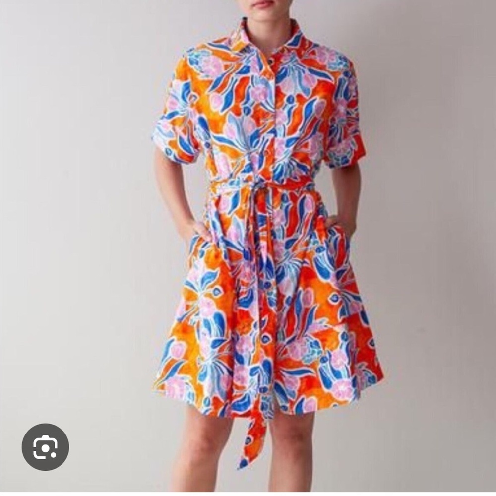 Rachel Antonoff Miriam Floral Shirt Dress
